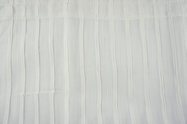 Tende coppia di tende per finestra portafinestra in velo leggero bianco mod. 1SARAIHC
