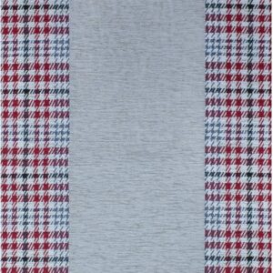 Tappeto passatoia ciniglia lavabile antiscivolo Tartan Grigio